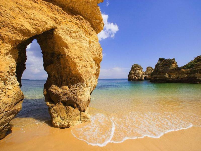 Os Reais - Apt In Front Of The Beach In Centeanes Carvoeiro  Exteriör bild